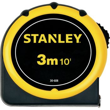 Flexómetro 3 MtsX1/2 Pulg 30-608 Stanley