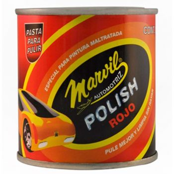 Cera pasta para pulir roja 300 g 110218 Marvil
