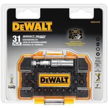 Kit de puntas para atornillador de impacto 35 piezas DWA35SET Dewalt