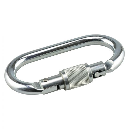 Mosquetón de Acero Oval 22KN 061HM Gimex