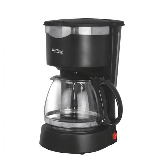 Cafetera Semiautomática 6 Tazas 17000 Silver Master 