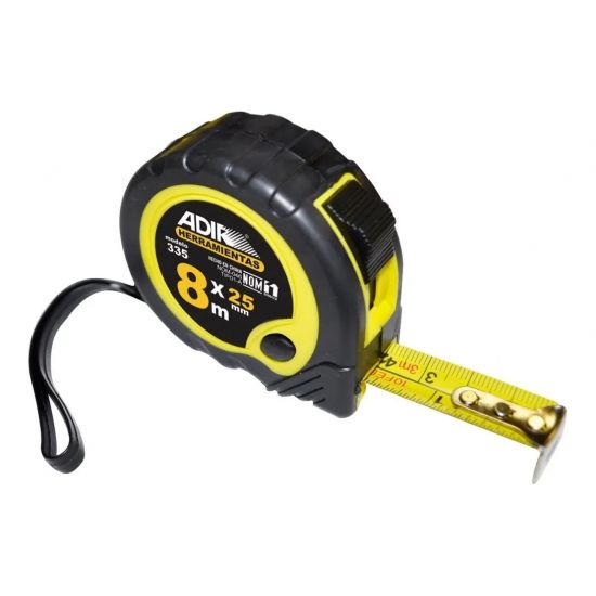 Flexómetro 8m AD-335 Adir