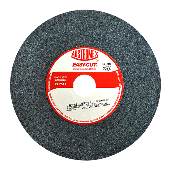 Rueda abrasiva para esmerilado de acero Easy-cut 28 Austromex