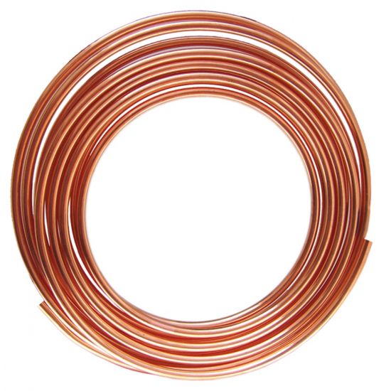 Tubo de cobre 15 Mts 3/8 Pulg Iusa