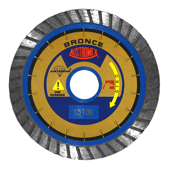 Disco de diamante turbo Uso General 4-1/2 Pulg 1513 Austromex
