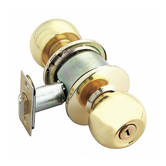 Cerradura para baño Ball 40-S 80018 Latón Pulido Yale