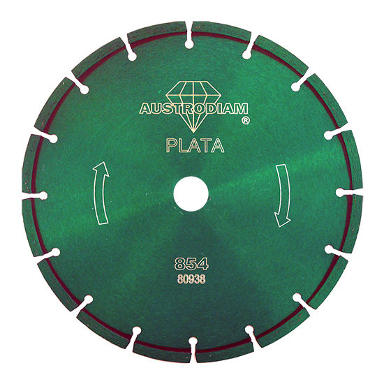 Disco de diamante verde segmentado Granito 854 Austromex