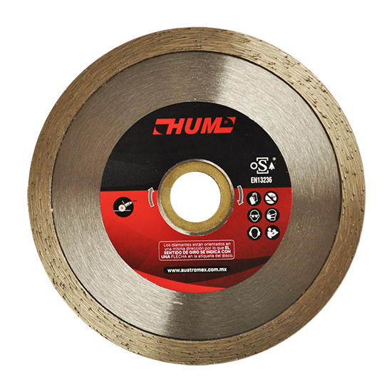 Disco de diamante rin continuo HUM 4 Pulg 2553 Austromex