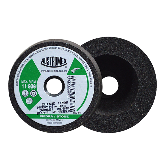 Copa Mini Desbaste Piedra G60 3-5/32" x 1-3/4" x M14-2 1273 Austromex
