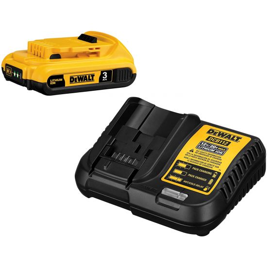 Batería 3Ah y Cargador  20V DCB230C DeWalt