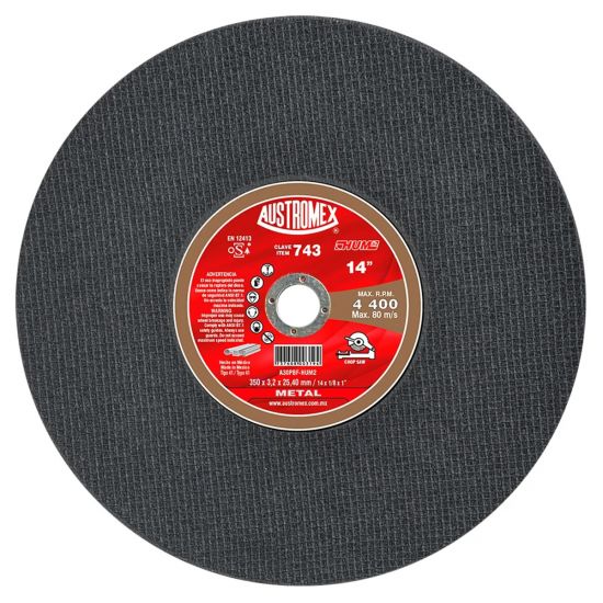 Disco Para Corte De Metal Hueco 14" 743 Austromex