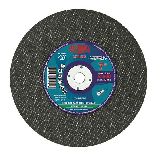 Disco para corte de piedra 7 Pulg 510 Austromex