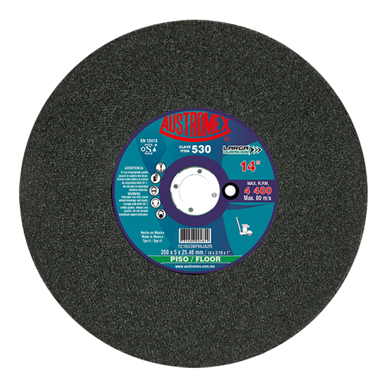 Disco para corte de piedra (concreto viejo) 14 Pulg 530 Austromex