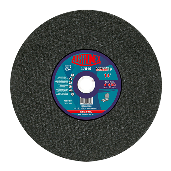 Disco para corte de metal 14" 519 Austromex