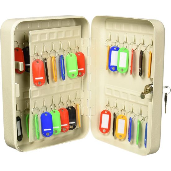Caja para 48 llaves con llavero de colores ADIR 324