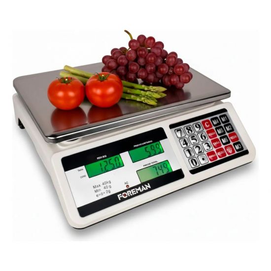 Bascula Digital 40kg FOBD40 Foreman