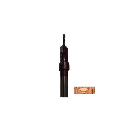 Broca avellanador 1/4 Pulg Ab-633 Brocar