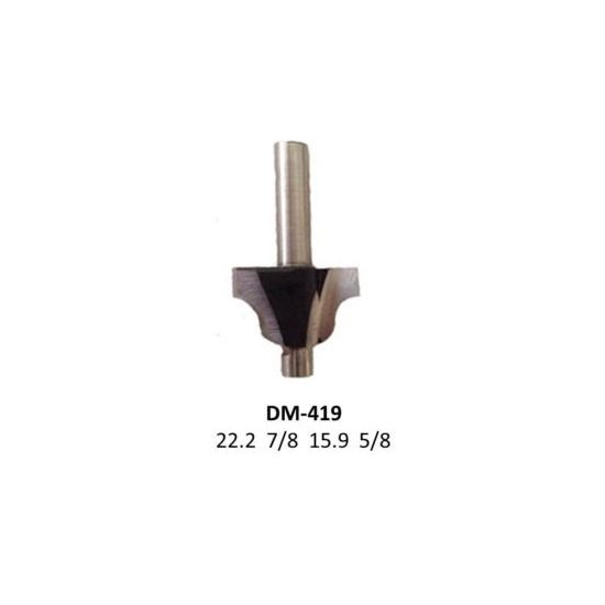 Broca para router corte romana 7/8 Pulg 419 Micro