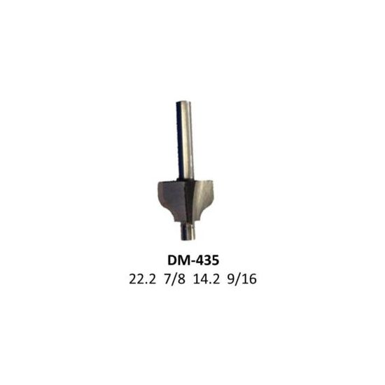 Broca para router corte pecho de paloma 7/8 Pulg 435 Micro