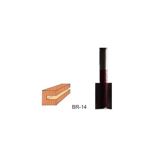 Broca para router corte recto 1/2 Pulg BR14 Brocar