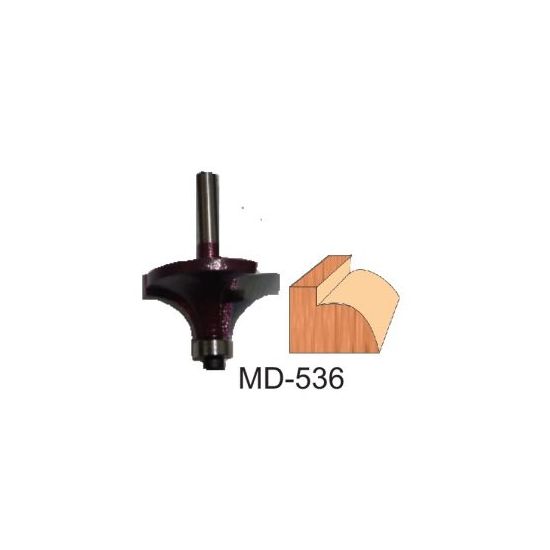 Broca para router corte redondeado 1 Pulg MD-536 Brocar