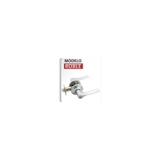 Cerradura para recámara ROBLE tubular Phillips