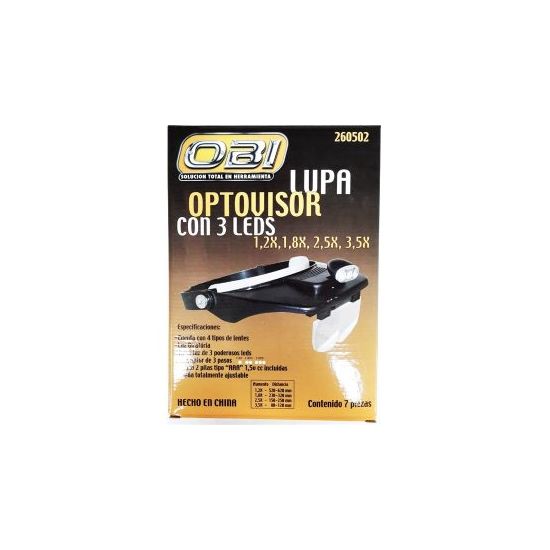 Lupa optovisor 12 a 35X 260502 OBI