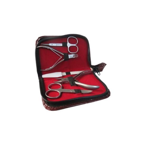 Manicure juego de 5 Pz con estuche B215-LUX OBI