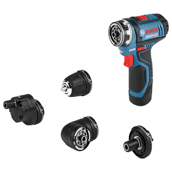 Taladro / Atornillador ¼" Y 3/8" 12V 0 - 1,300 rpm Heavy Duty GSR 12V-15 FC 19F6.0 Bosch
