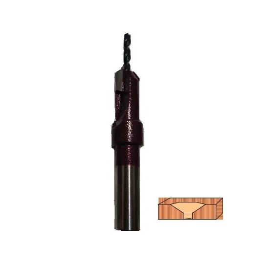 Broca avellanador 3/8 Pulg Ab-631 Brocar