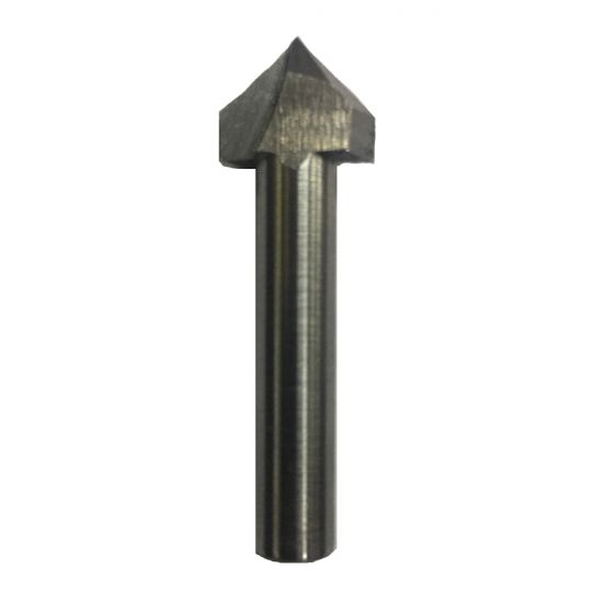 Broca para router corte en V 1/2 Pulg 411 Micro