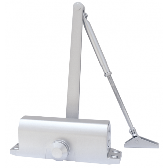 Cierrapuerta 1404 Aluminio Natural Phillips