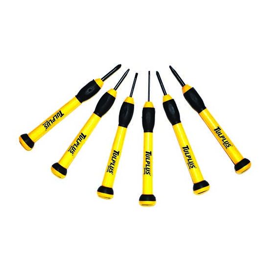 Juego de desarmadores para joyero 6 Pz TP-3060 Tulplus Adir