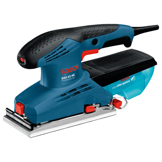 Lijadora Orbital 190W 14,000 – 24,000 opm Heavy Duty GSS 23 AE 1070.7 Bosch