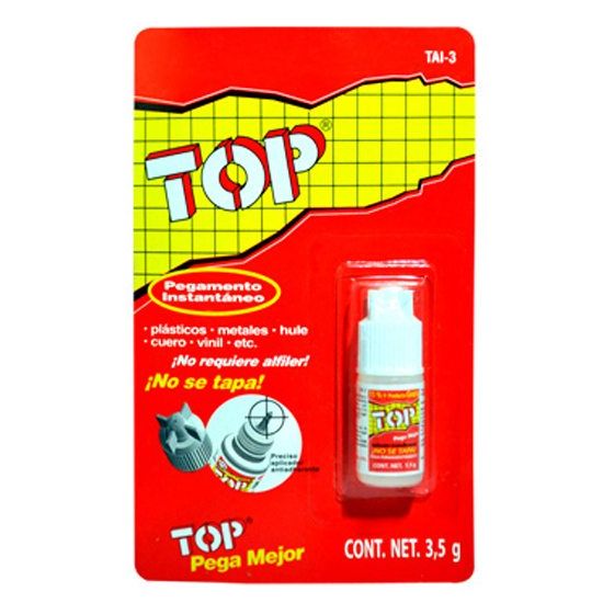 Pegamento instantáneo top-tai 3.5 gr Devcon