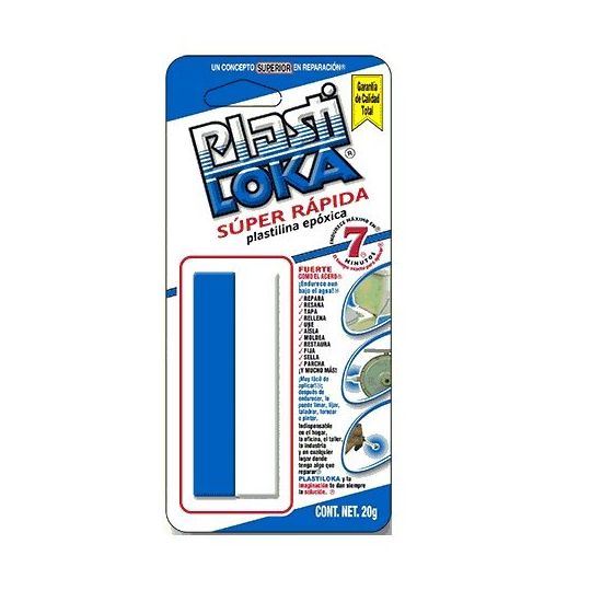 Plasti loka súper rápida 20 g Kola Loka
