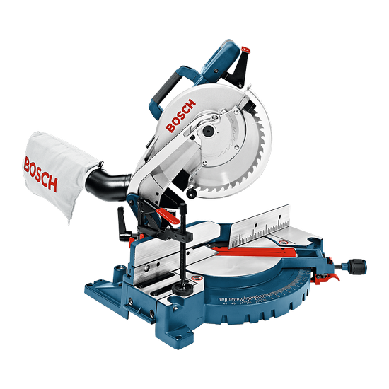 Sierra Ingleteadora 1650W 4,600 rpm Heavy Duty GCM 10 X 1B15.0 Bosch