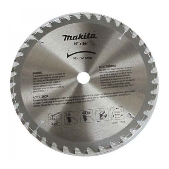 Sierra multimaterial 10 Pulg 70 dientes D19059 Makita