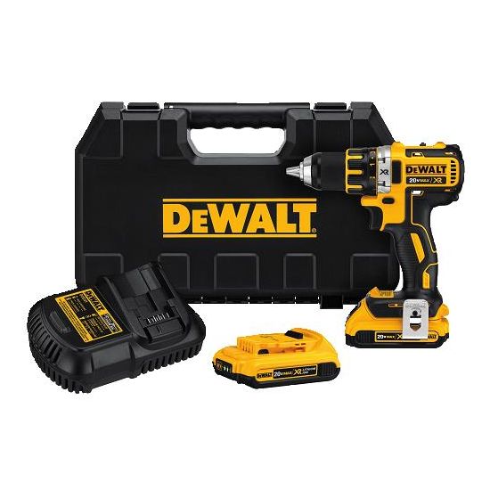 Taladro atornillador 20V Max xr brushless DCD791D2-B3 DeWalt