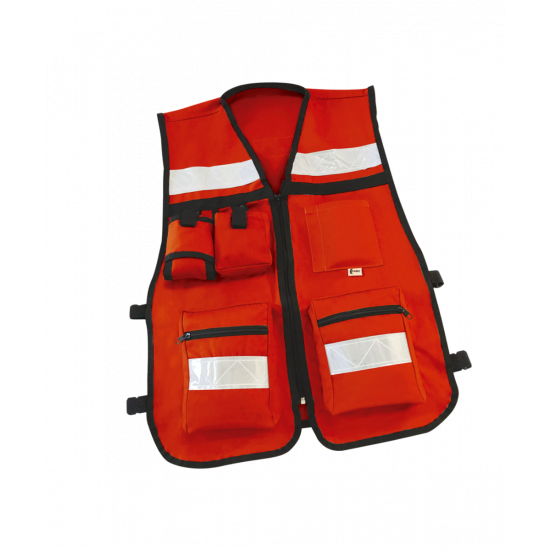 Chaleco Brigadista Rojo Cabel