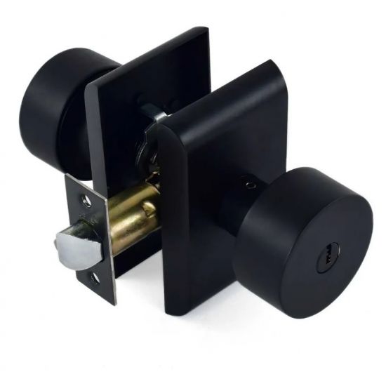 CERRADURA DE PERILLA P/RECAMARA SANTA FE NEGRO 89560 YALE