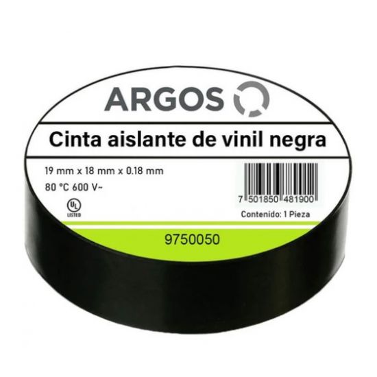 Cinta de aislar 18 Mts 9750050 ARGOS