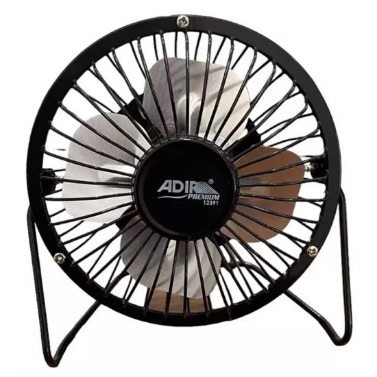 Ventilador de Escritorio 4” Mini Ventilador USB 4" 12391 ADIR