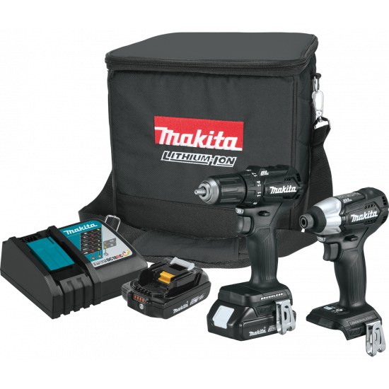 Combo Rotomartillo XFD11 - Llave de impacto XDT15 Inalámbrico 18V CX200RB Makita. 