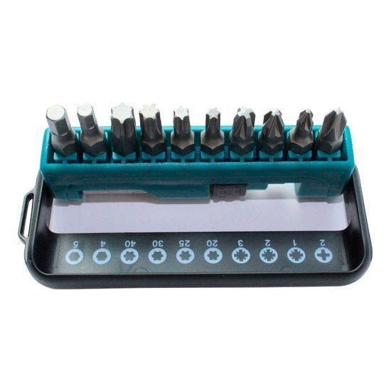 Kit De 10 Puntas Con Guía Magnética Makita D65006
