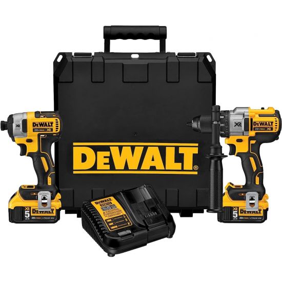 Combo Rotomartillo DCD996 + Atornillador DCF887 20V Brushless DCK299P2 DeWalt