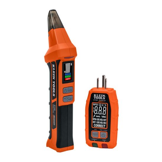 Detector digital de cortacircuitos con probador de tomacorrientes 4 en 1 ET350 Klein Tools