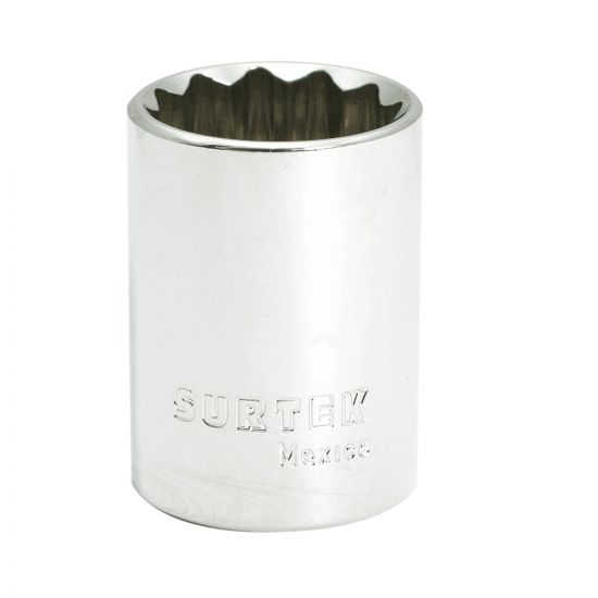 Dado 1/2 Pulg 12 puntas 1 Pulg F5832 Surtek