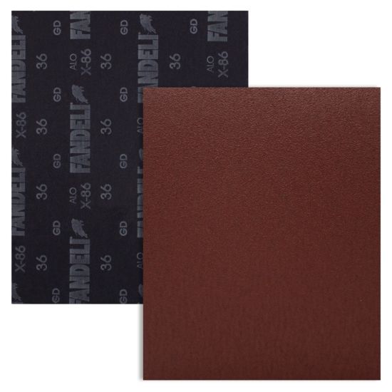 Lija Para Madera Grano 36 Roja X-86 Fandeli