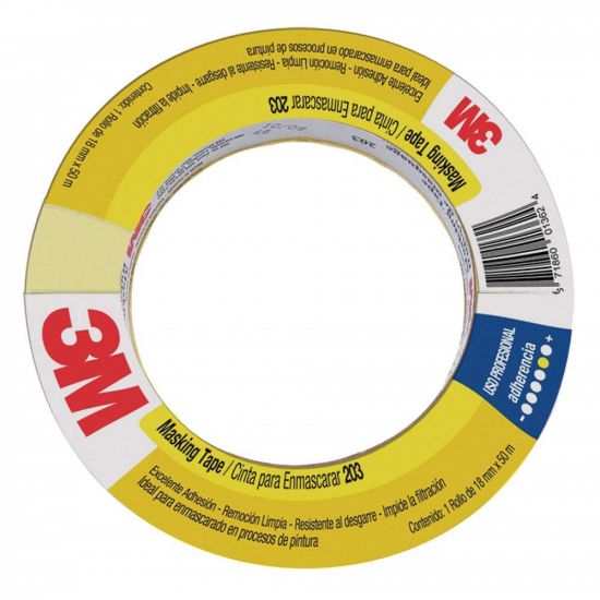 Masking Tape 203 18mm X 50M 3M